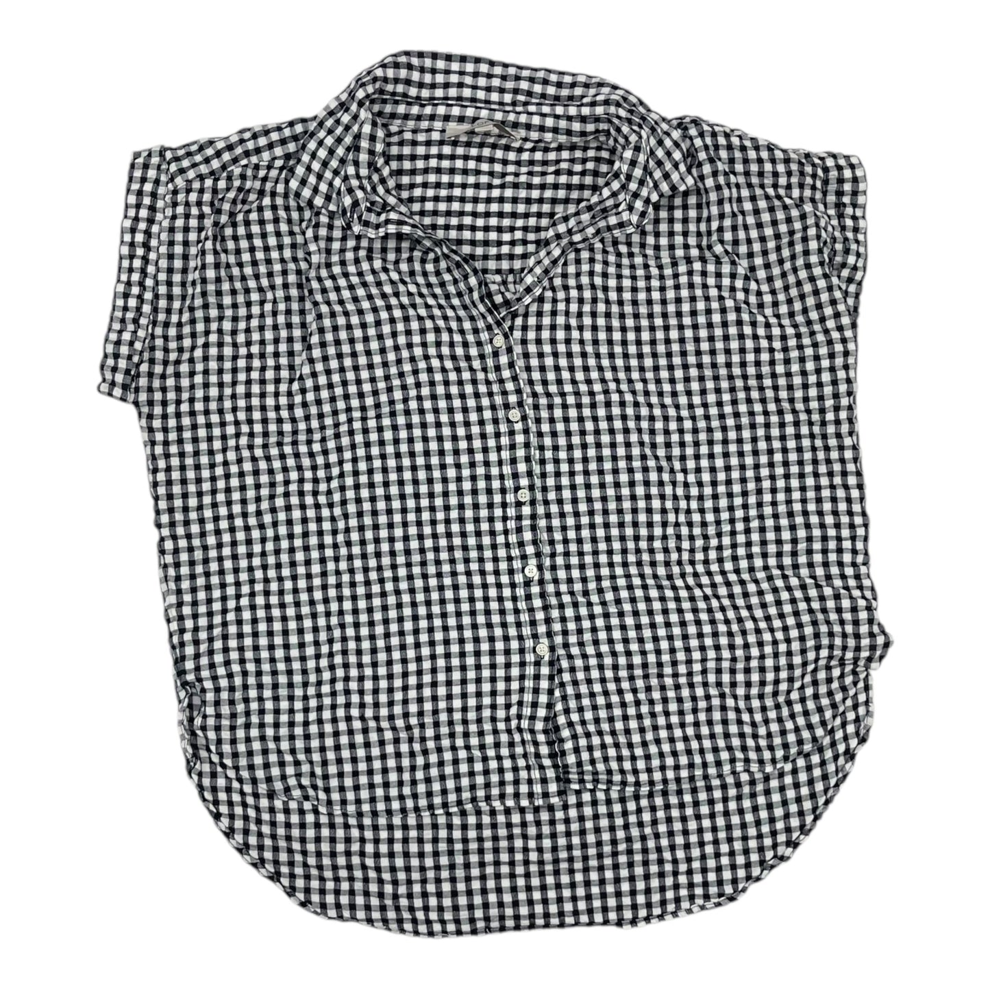 Top Ss By Loft In Blue & White, Size:Xl