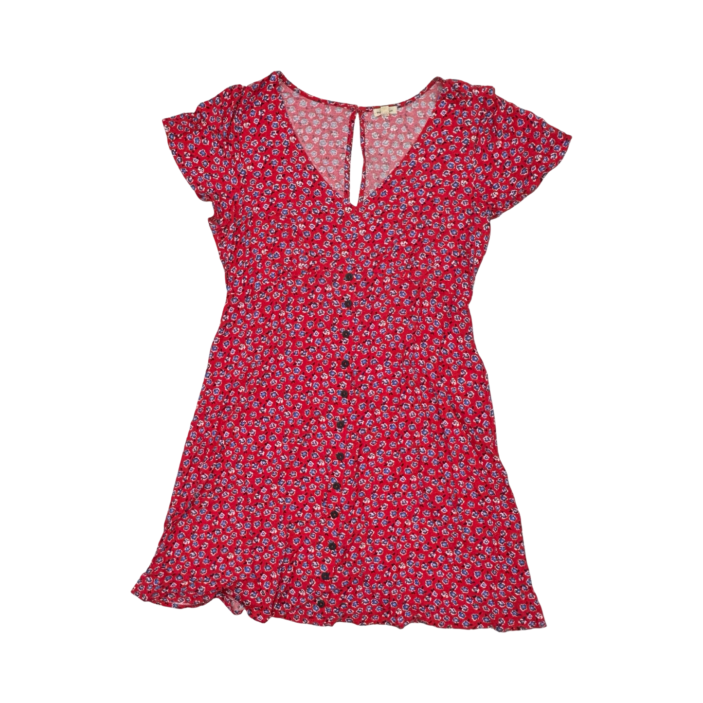 Dress Party Short By Mason & Belle In Blue & Red, Size:Xl