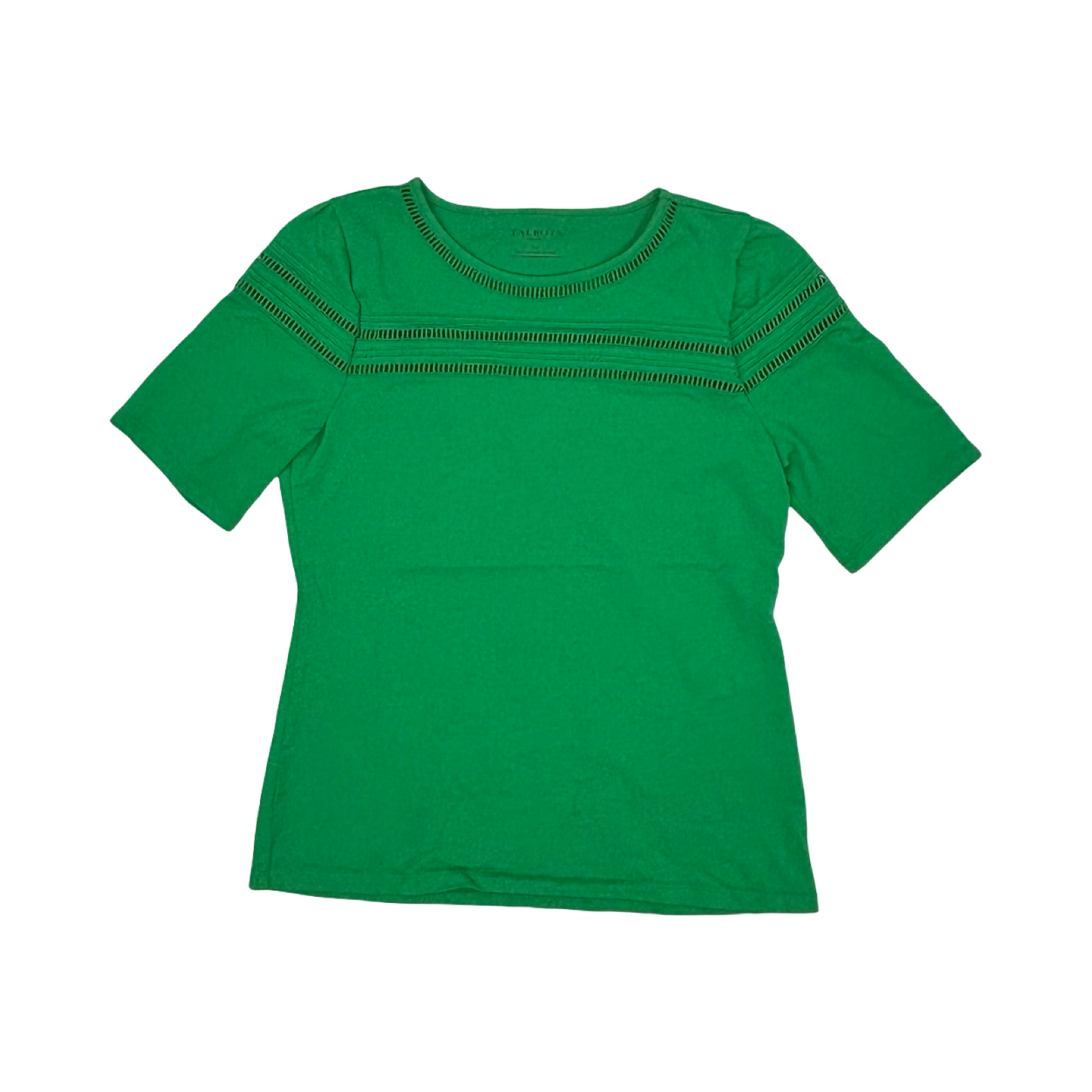 Top Ss By Talbots In Green, Size:Sp