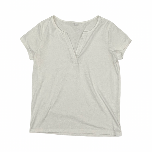 Top Ss By Clothes Mentor In White, Size:S
