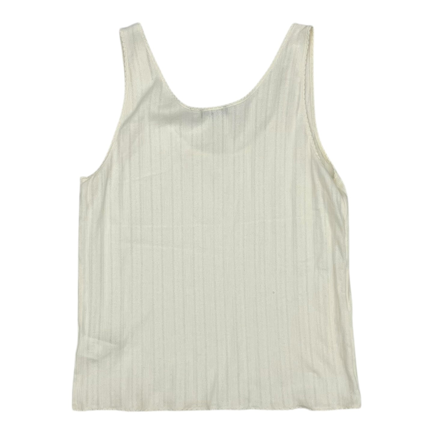Tank Top By J. Crew In Cream, Size:Xl