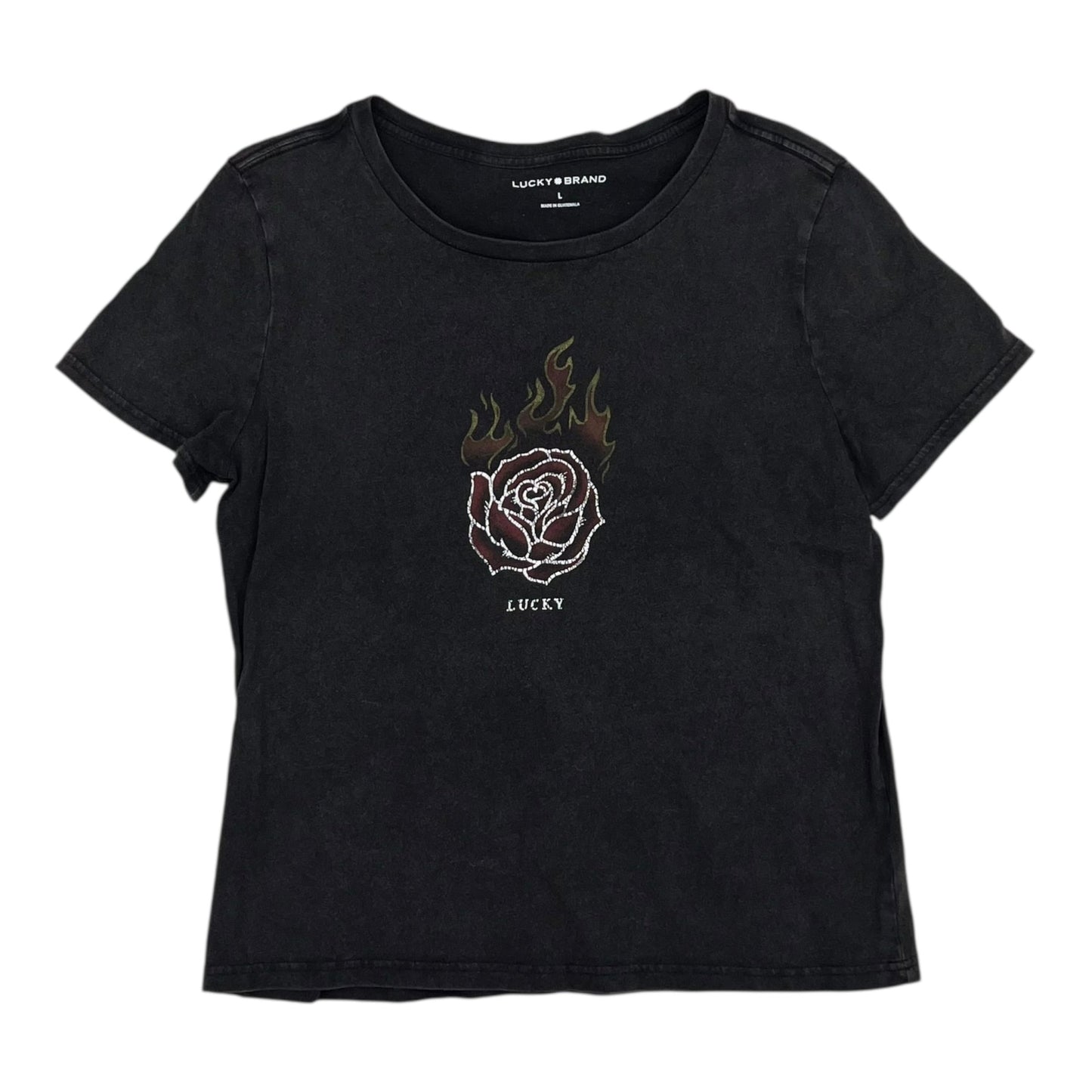 Top Ss By Lucky Brand In Grey, Size:L