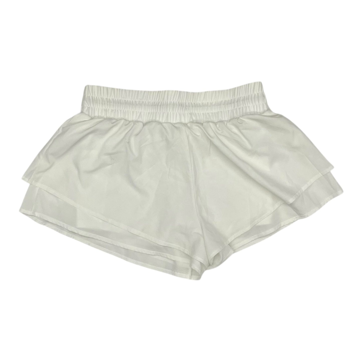 Athletic Shorts By Joy Lab In Cream, Size:L