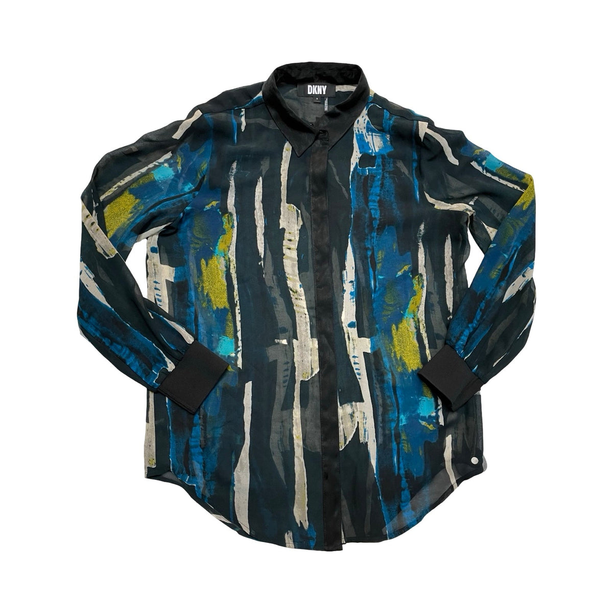 Top Ls By Dkny In Multi, Size:S