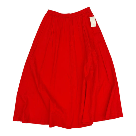 Skirt Maxi By A New Day In Red, Size:M