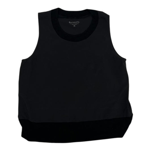 Athletic Tank Top By Athleta In Black, Size:Xs