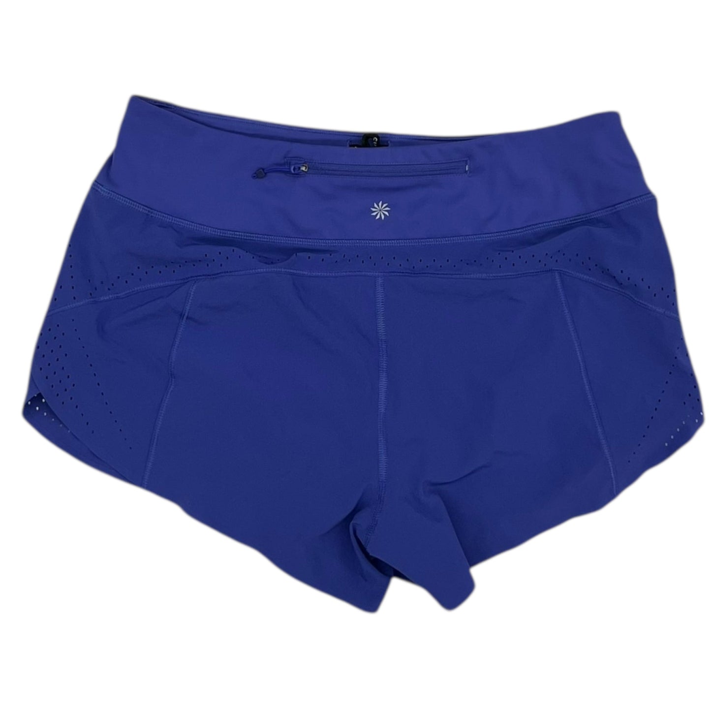 Athletic Shorts By Athleta In Blue, Size:M