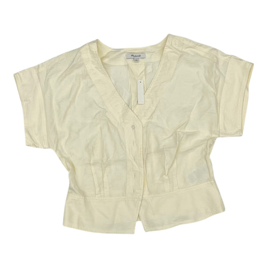 Blouse Ss By Madewell In Cream, Size:M