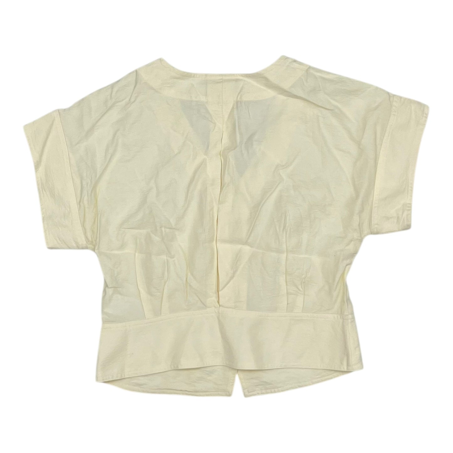 Blouse Ss By Madewell In Cream, Size:M