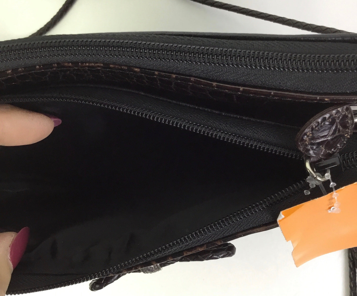 Handbag Leather By Brighton, Size: Small