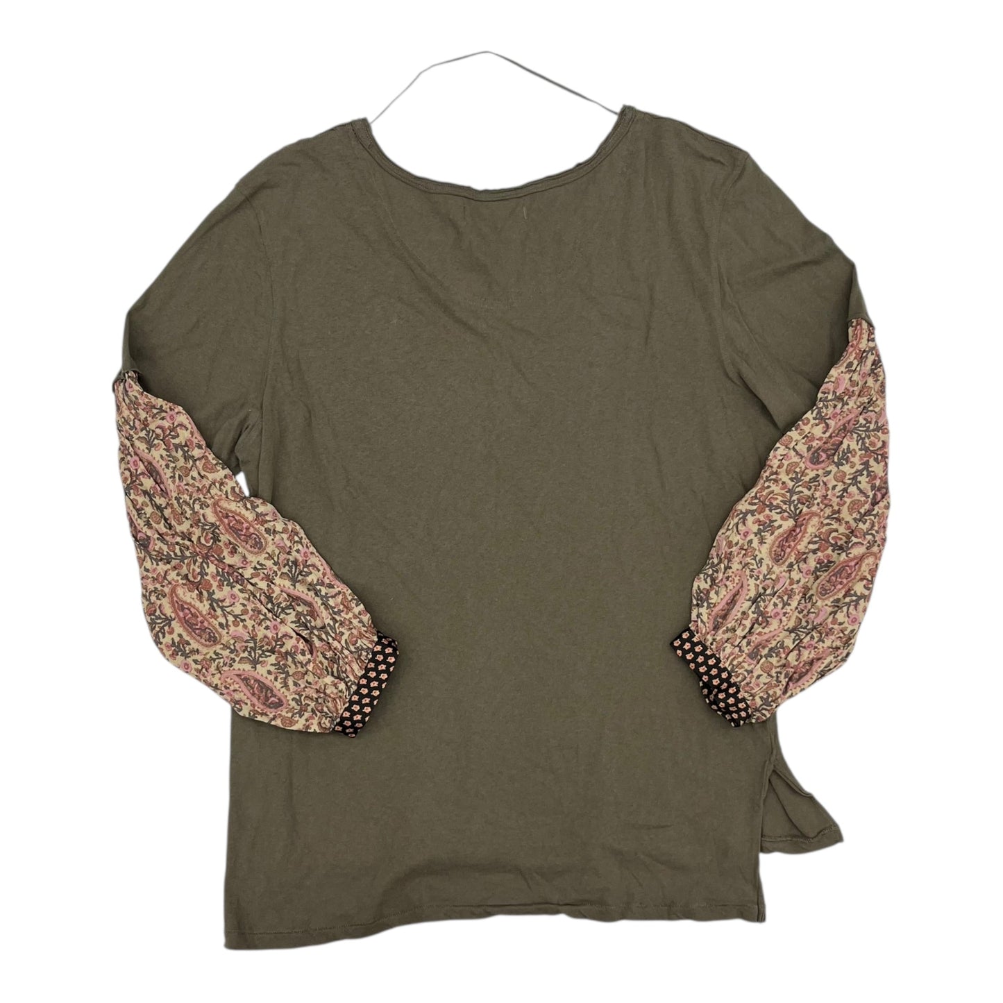 Top Ls By We The Free In Green, Size:M