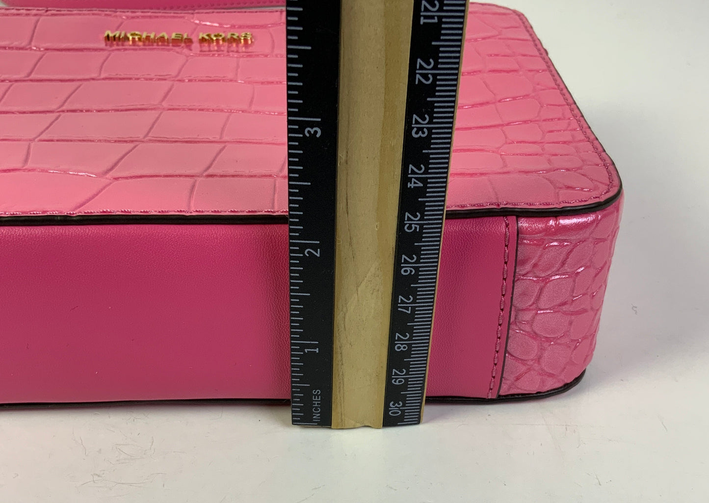 Crossbody Designer By Michael Kors In Pink, Size:Small