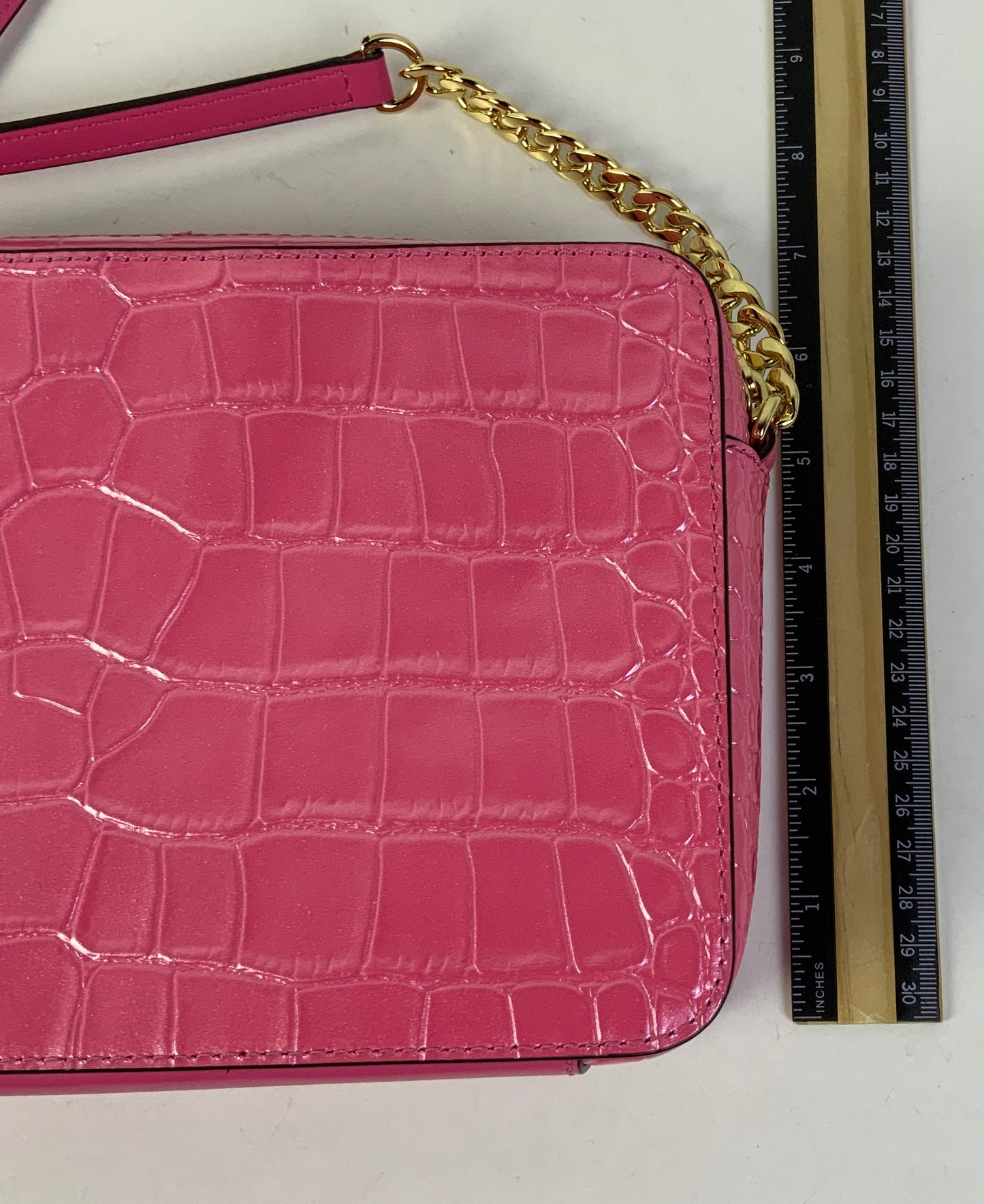 Crossbody Designer By Michael Kors In Pink, Size:Small