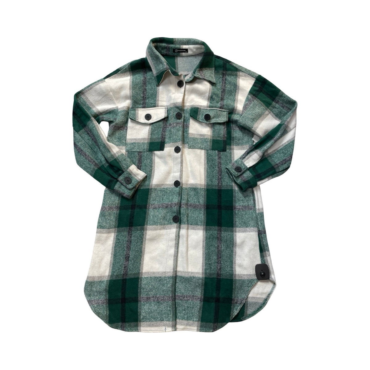 Jacket Shirt By Prettygarden In Multi, Size:M