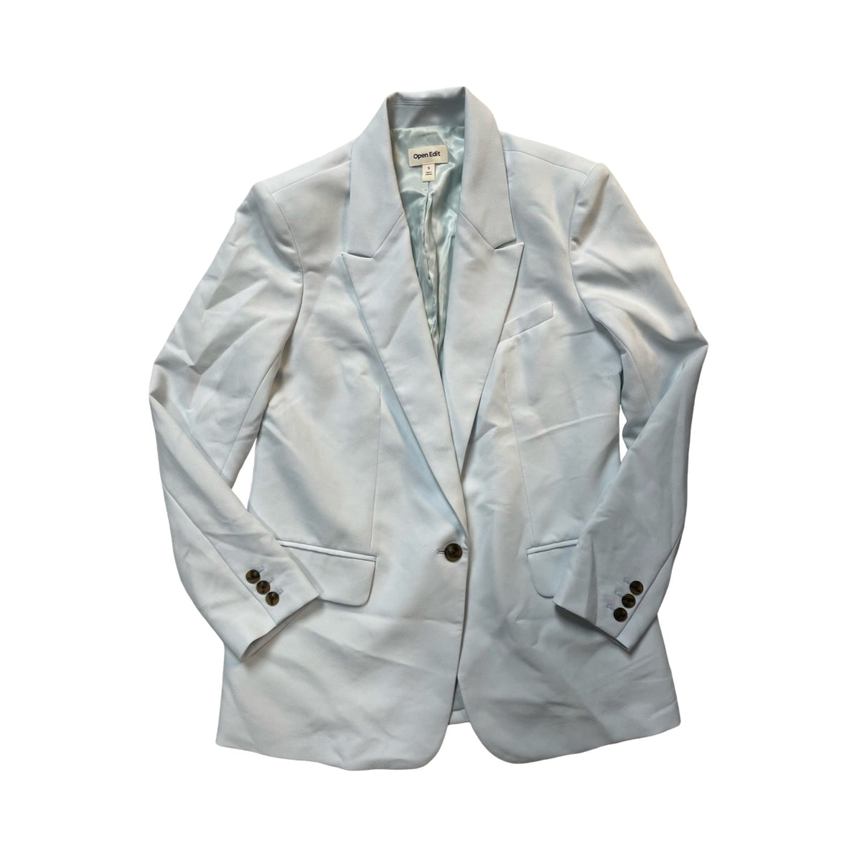 Blazer By Open Edit In Blue, Size:S