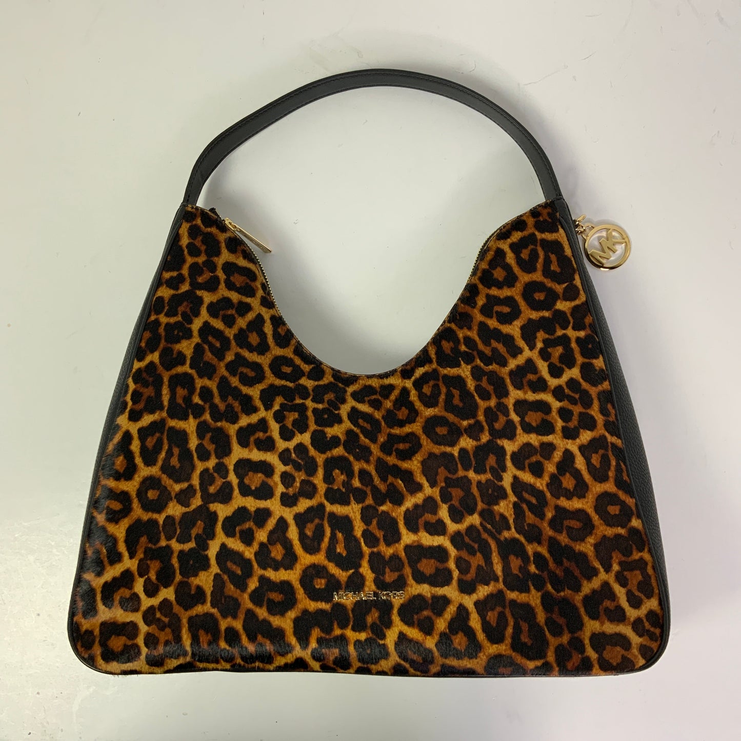 Handbag Designer By Michael Kors In Animal Print, Size:Large