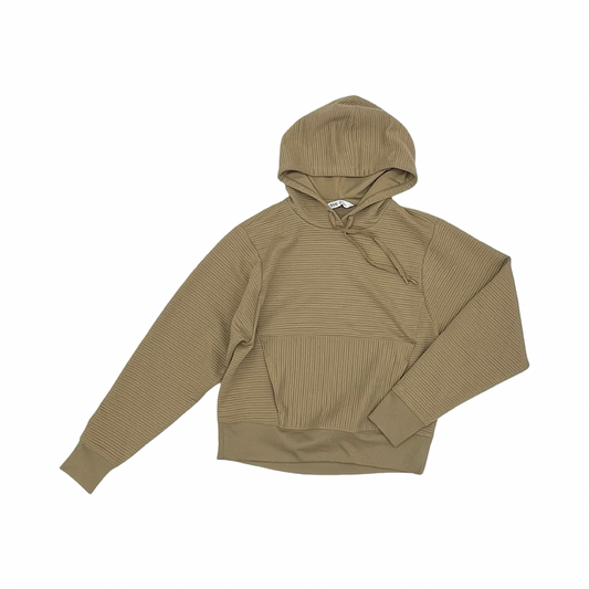 Athletic Sweatshirt Hoodie By Dsg Outerwear In Tan, Size:Xs