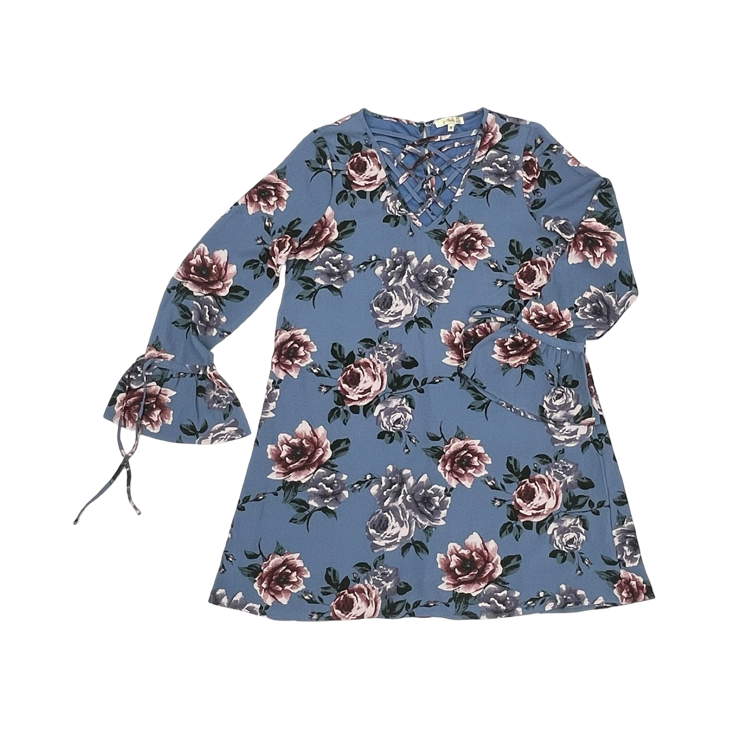 Dress Casual Short By Andree By Unit In Floral Print, Size:M