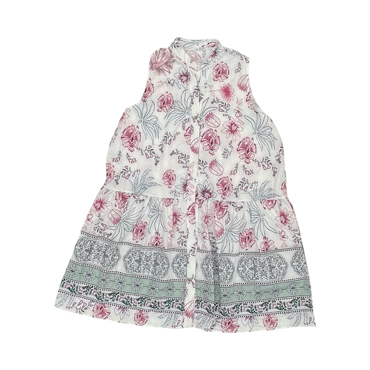 Dress Casual Short By Cmf In Floral Print, Size:Xxl