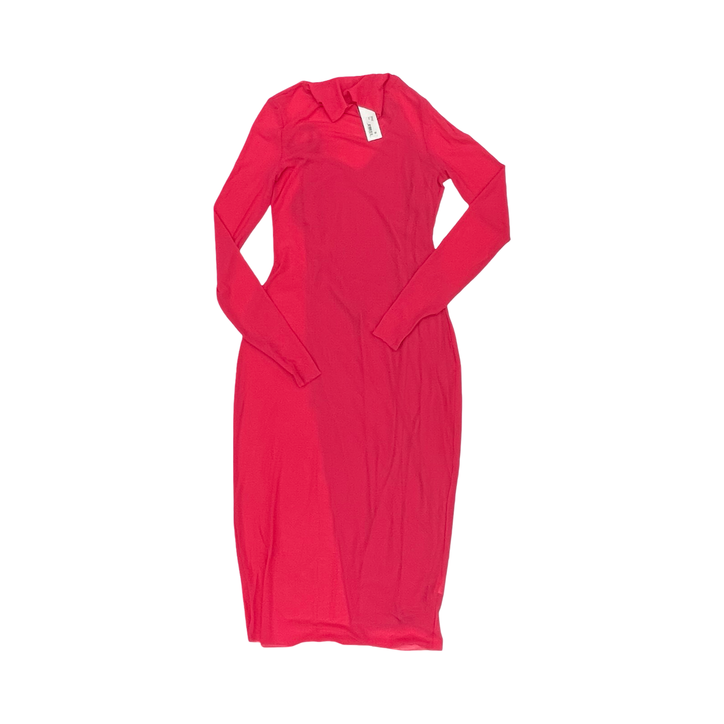 Dress Party Midi By Steve Madden In Pink, Size:L