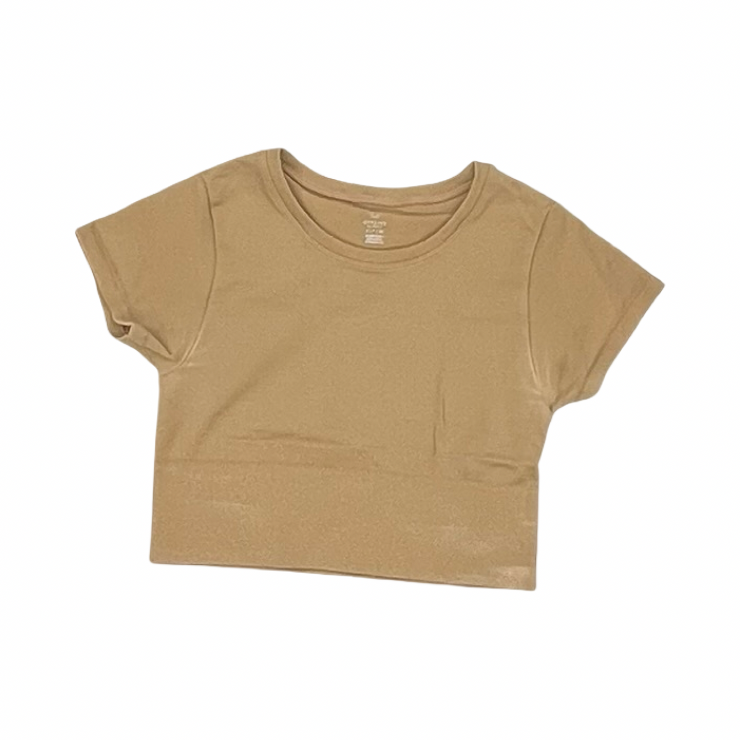 Athletic Top Ss By Aerie In Brown, Size:S