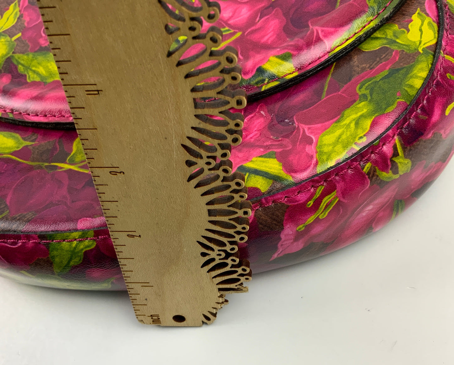 Crossbody Designer By Patricia Nash In Pink & Purple, Size:Small