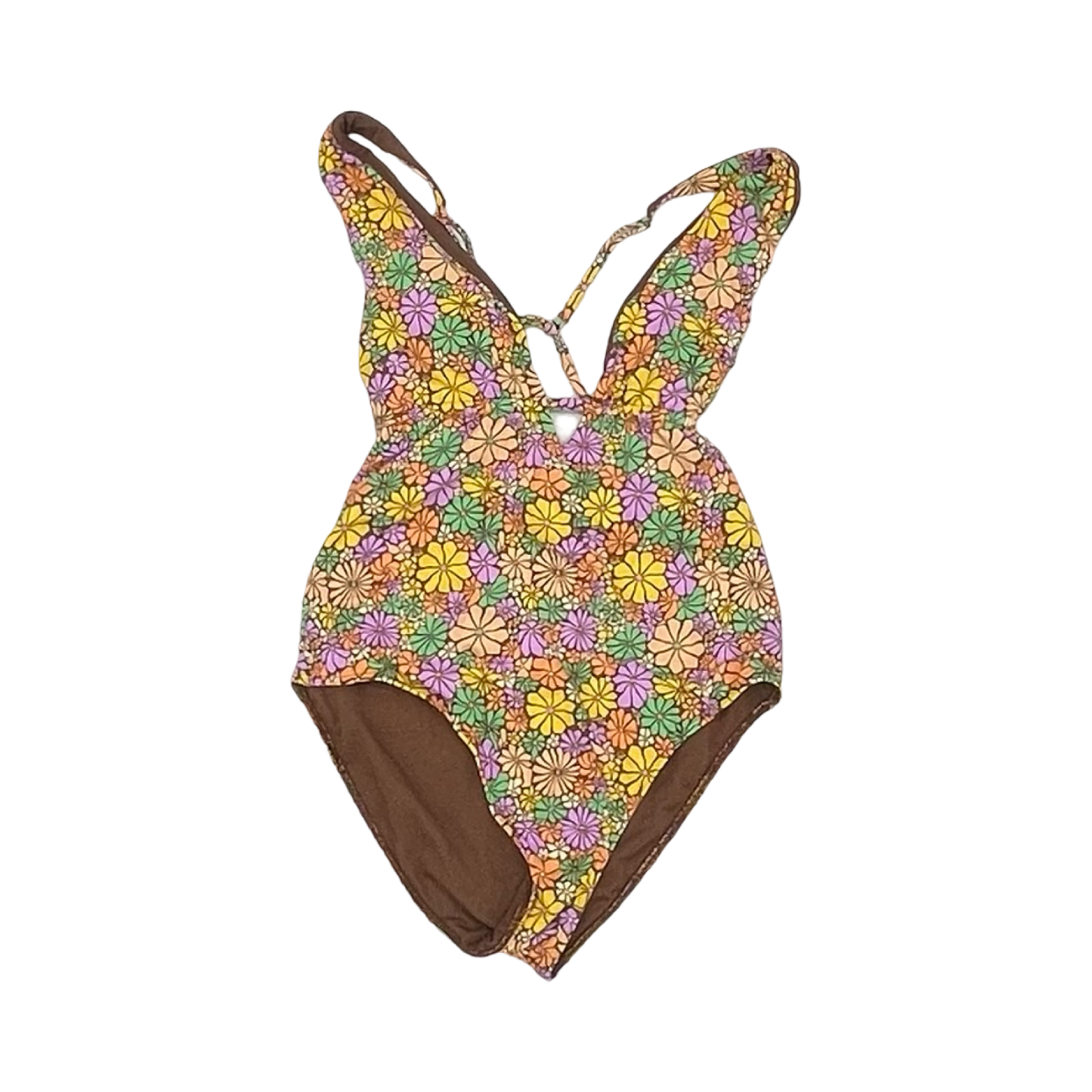 Swimsuit By Roxy In Floral Print, Size:L
