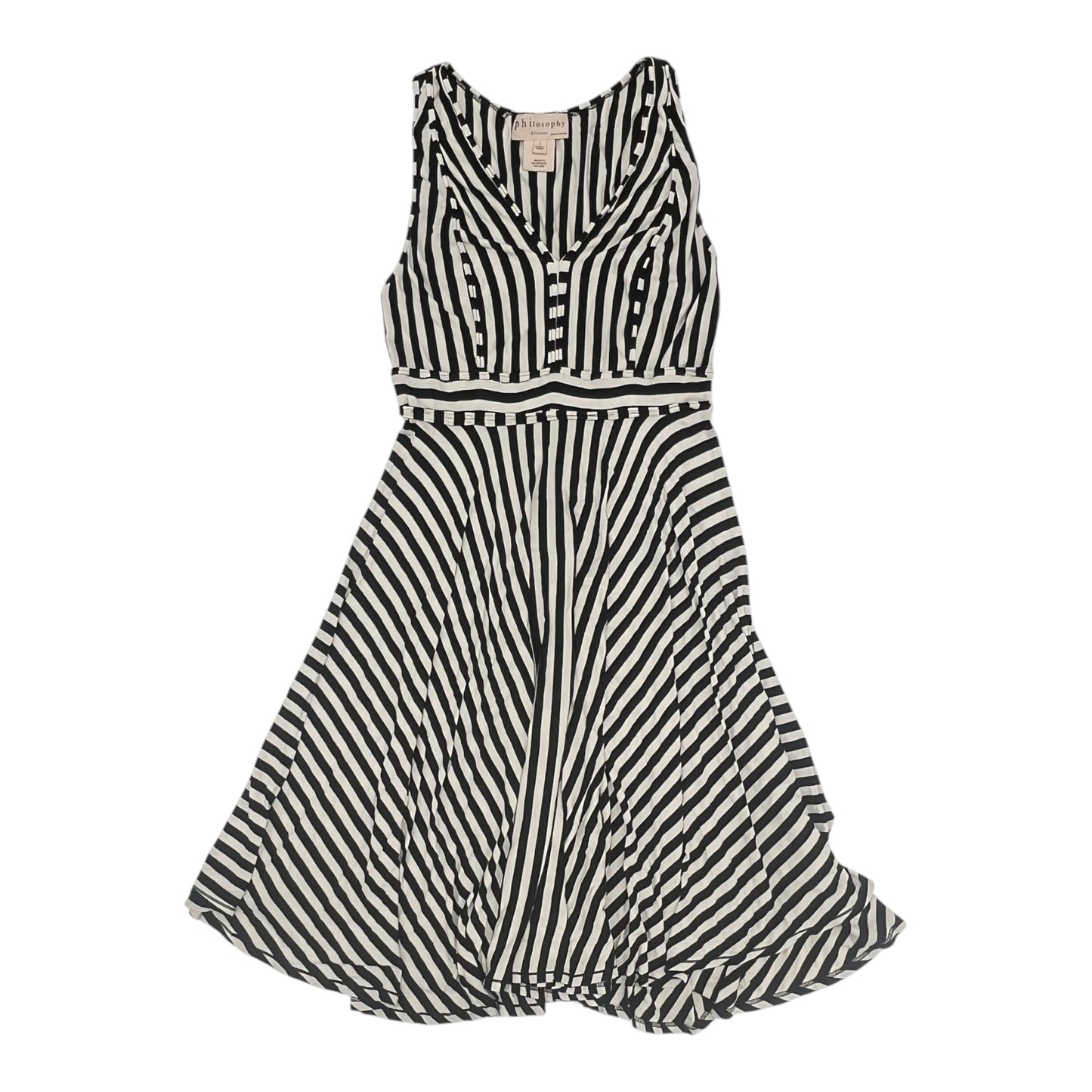 Dress Party Short By Philosophy In Black & White, Size:L