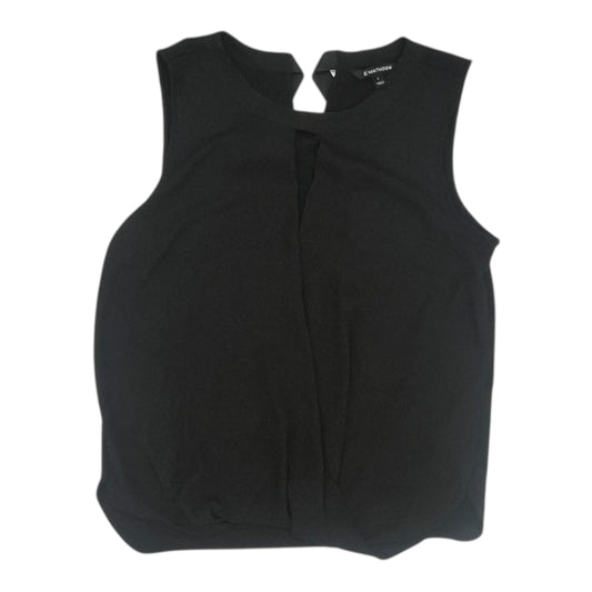 Blouse Sleeveless By 41 Hawthorn In Black, Size:L