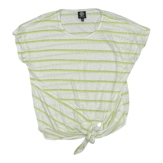 Top Ss By Bobeau In Green & White, Size:M