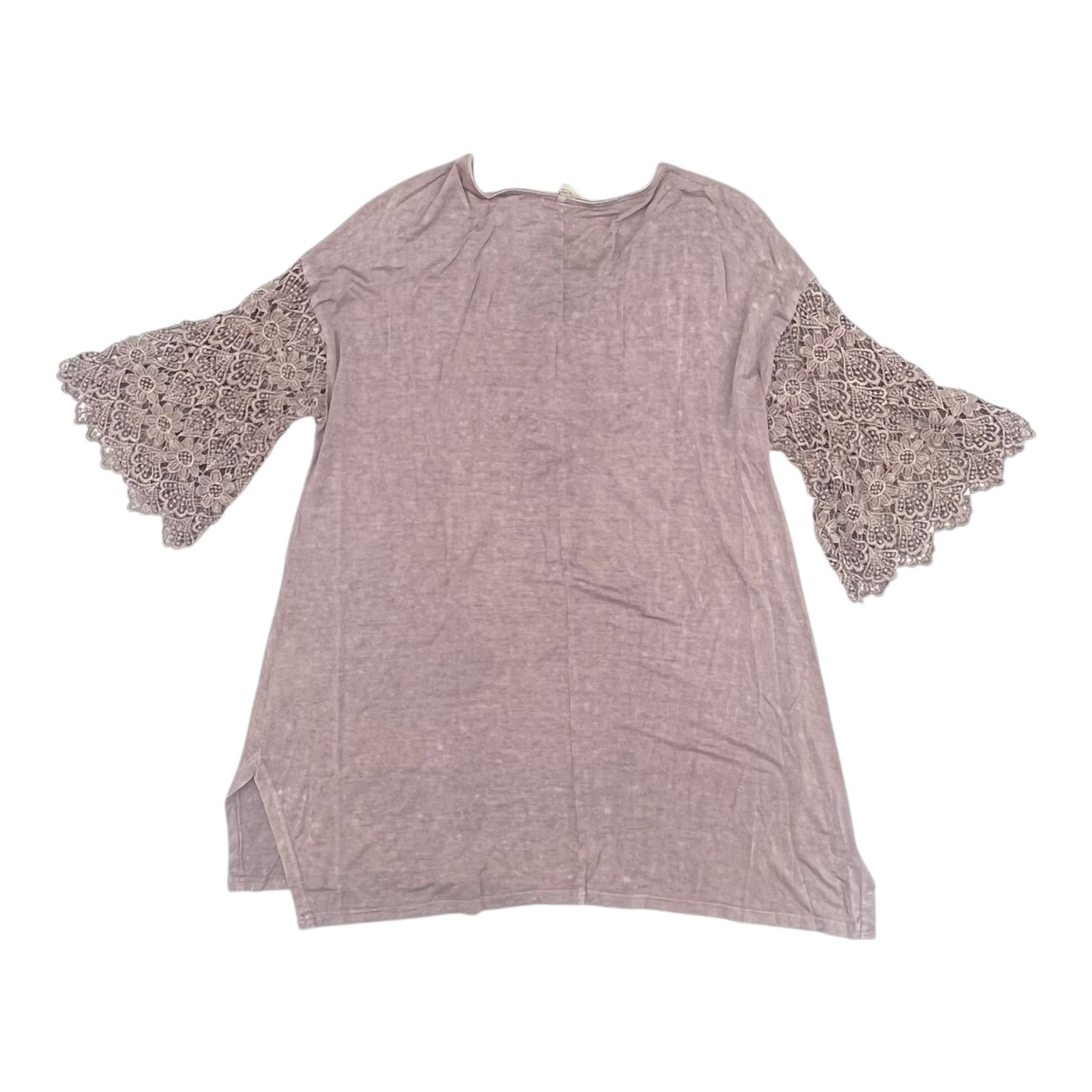 Top Ss By Easel In Mauve, Size:M