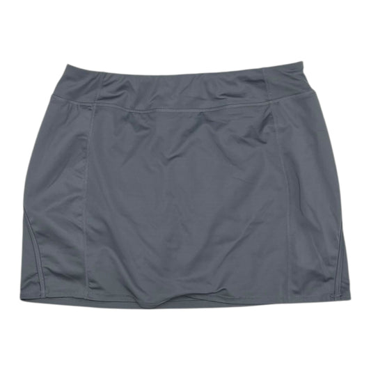 Athletic Skort By Tangerine In Grey, Size:Xl