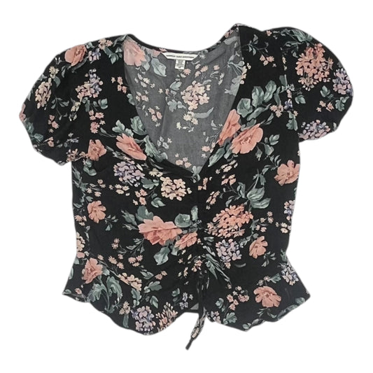 Top Ss By American Eagle In Floral Print, Size:Xs