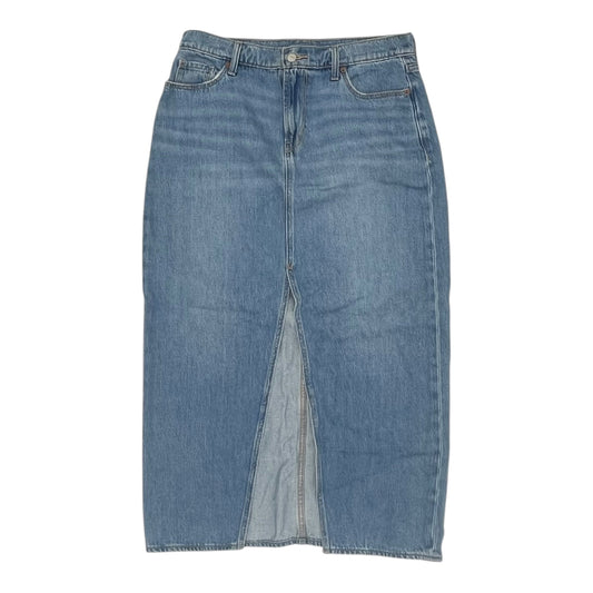 Skirt Maxi By Old Navy In Blue Denim, Size:6