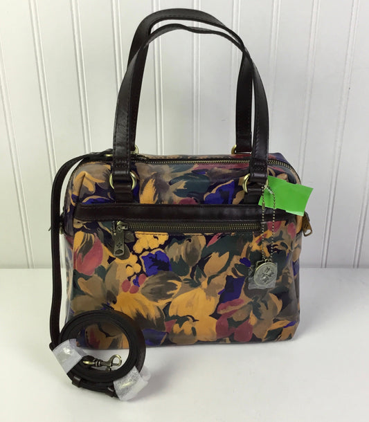 Handbag Designer By Patricia Nash In Floral Print, Size:Medium