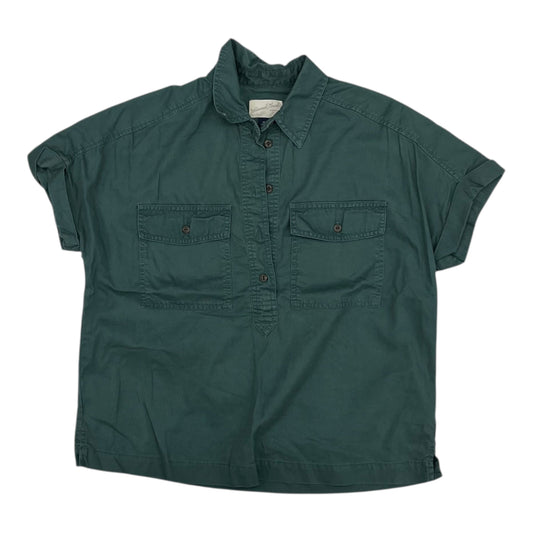 Top Ss By Universal Thread In Green, Size:Xs