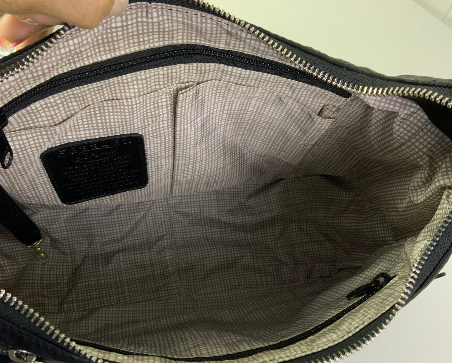Crossbody Designer By Brighton In Black, Size:Medium