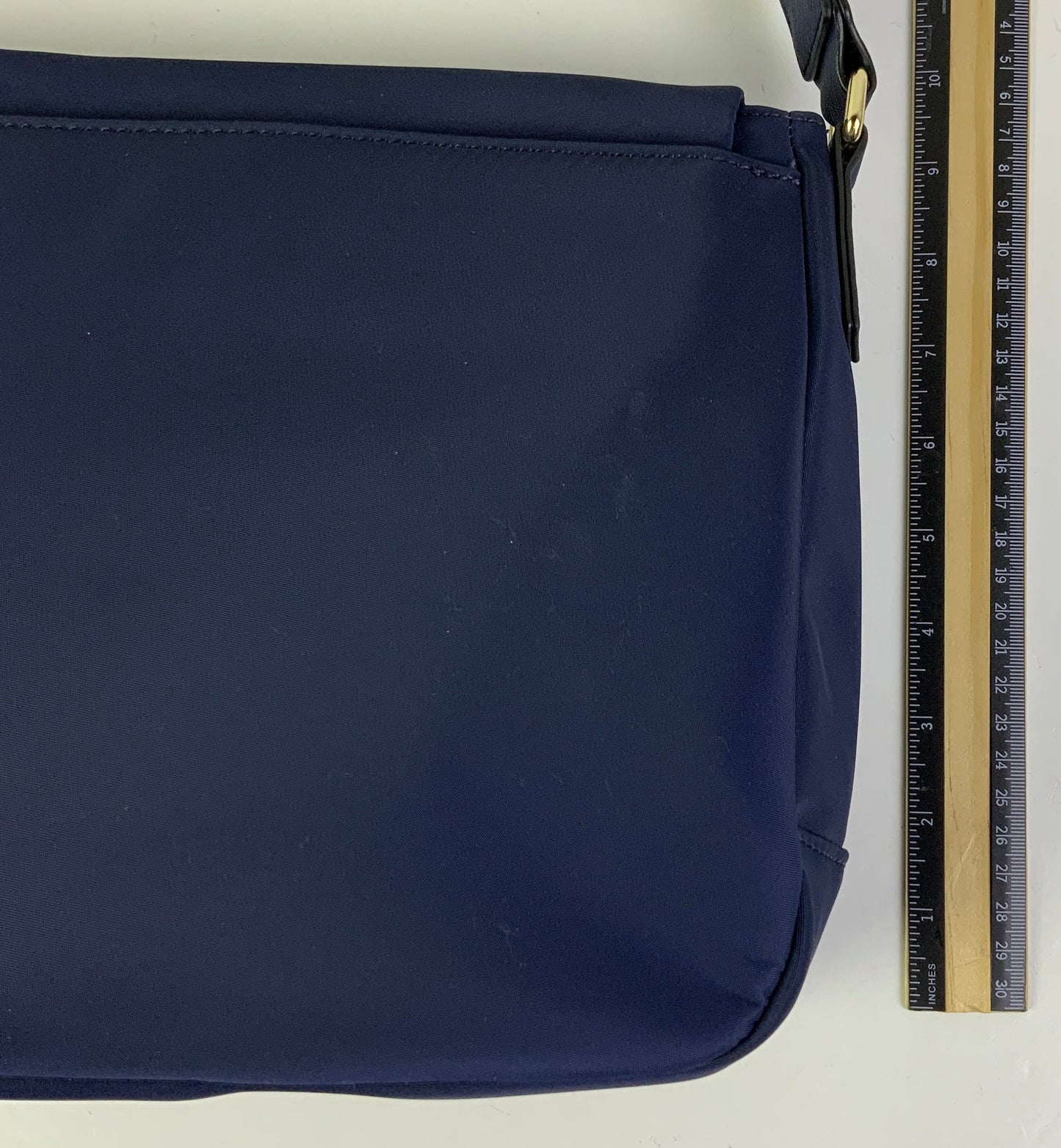 Crossbody Designer By Karl Lagerfeld In Blue, Size:Medium