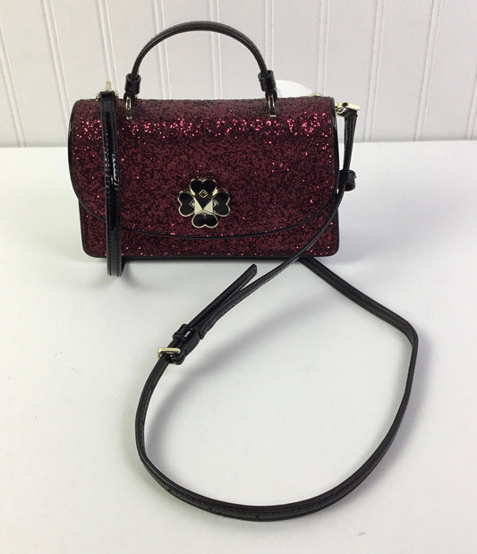 Crossbody Designer By Kate Spade In Black & Pink, Size:Small