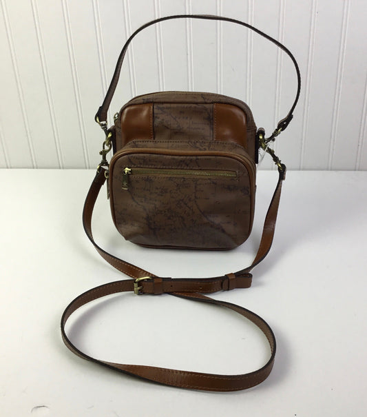 Crossbody Designer By Patricia Nash In Brown, Size:Small