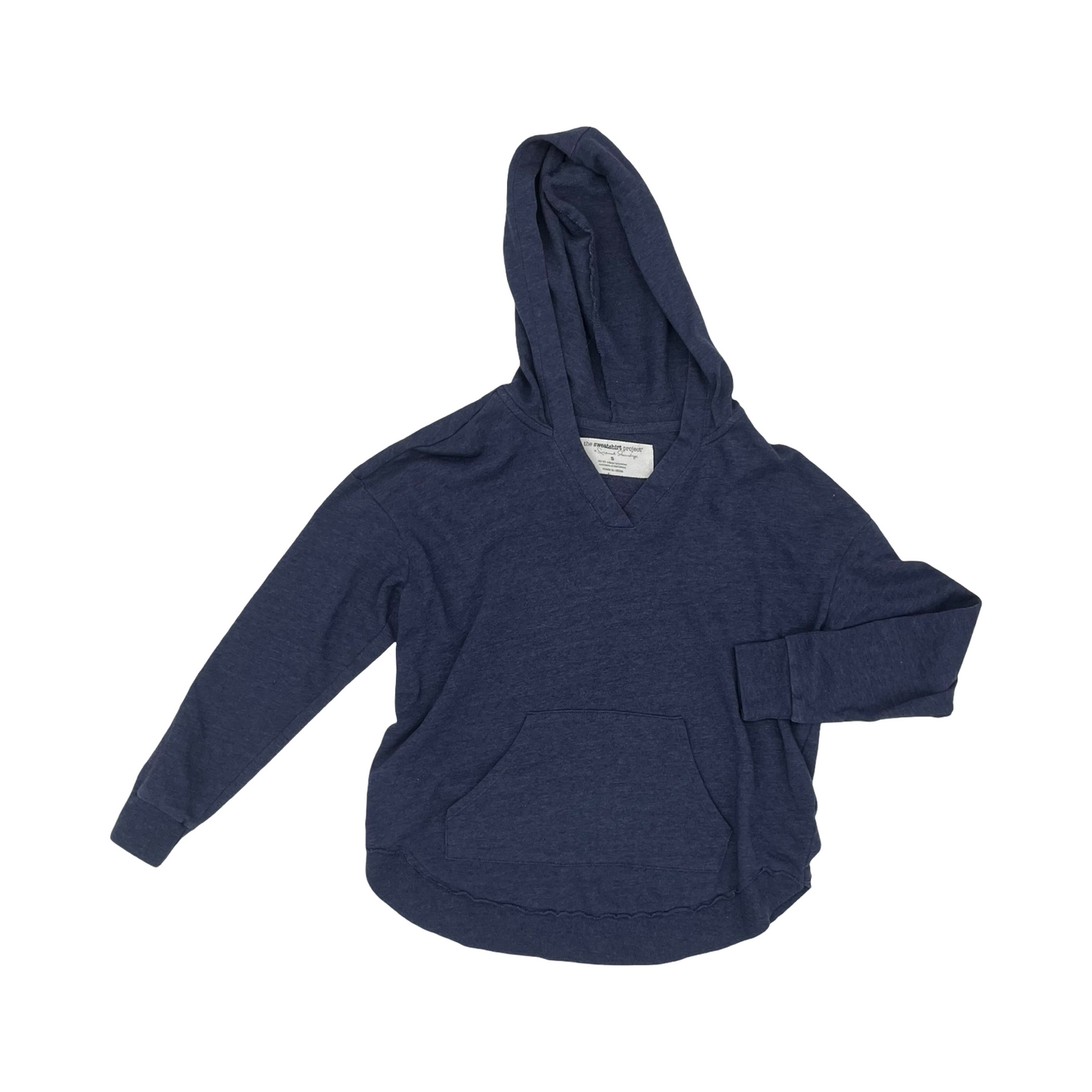 Sweatshirt Hoodie By French Laundry In Blue, Size:S
