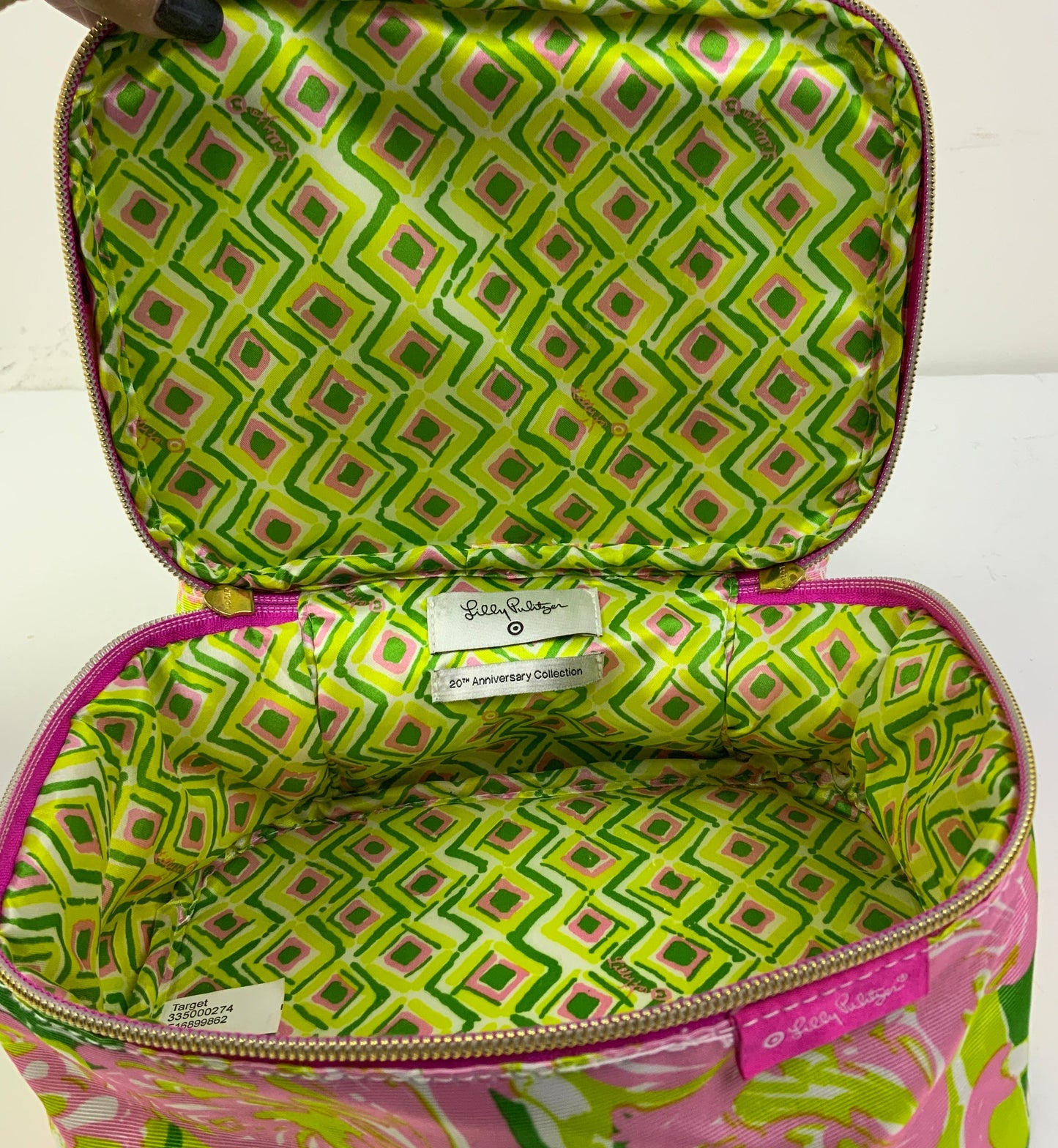 Makeup Bag By Target-designer, Size: Medium