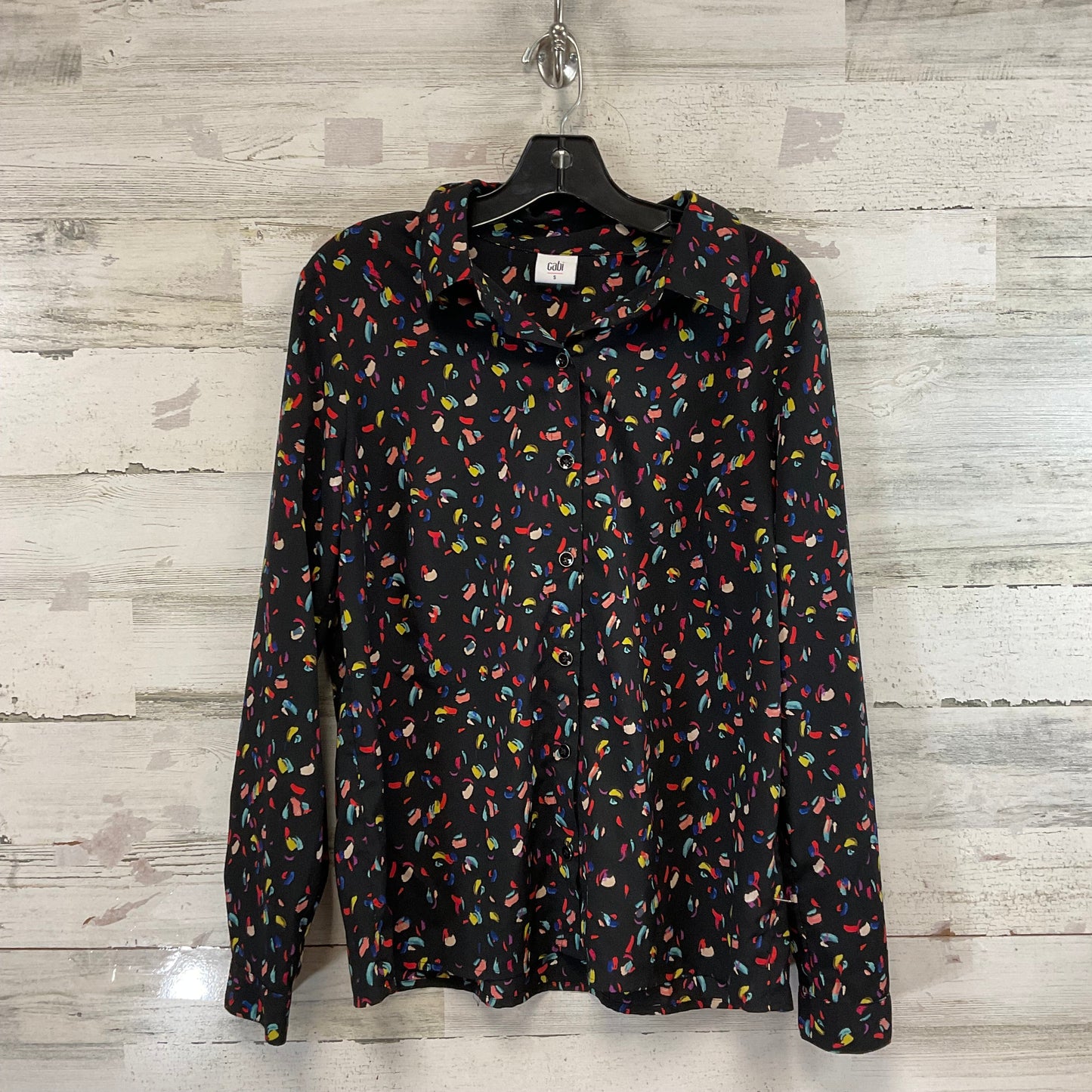 Blouse Ls By Cabi In Black, Size:S