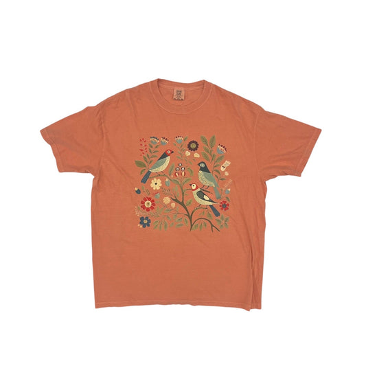 Top Ss By Comfort Colors In Orange, Size:2X