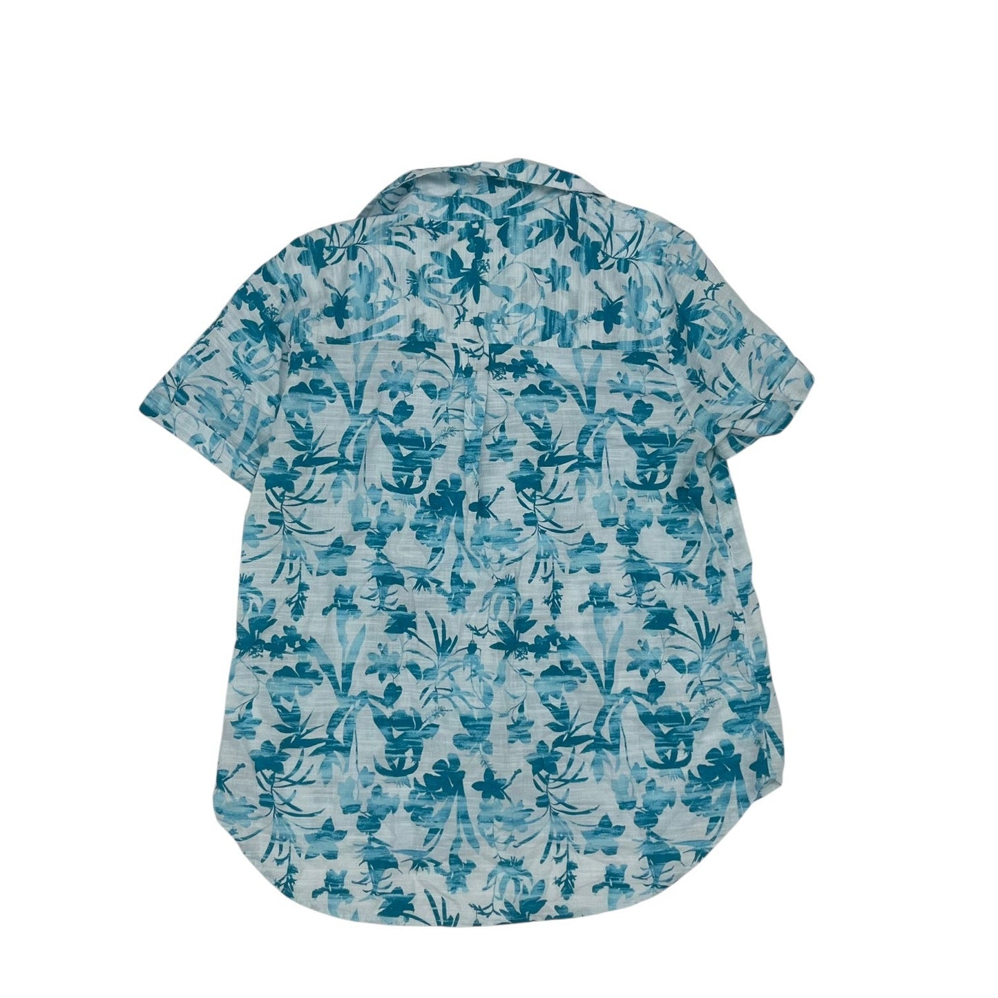 Blouse Ss By Clothes Mentor In Blue, Size:L