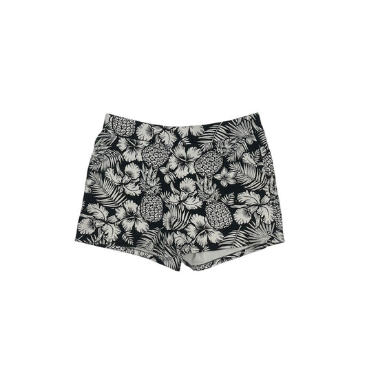 Shorts By Belle By Kim Gravel In Black & White, Size:L