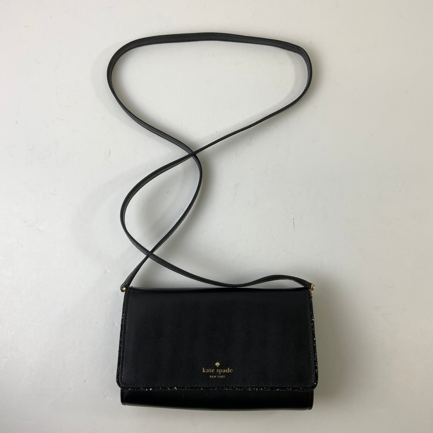 Crossbody Designer By Kate Spade In Black, Size:Small