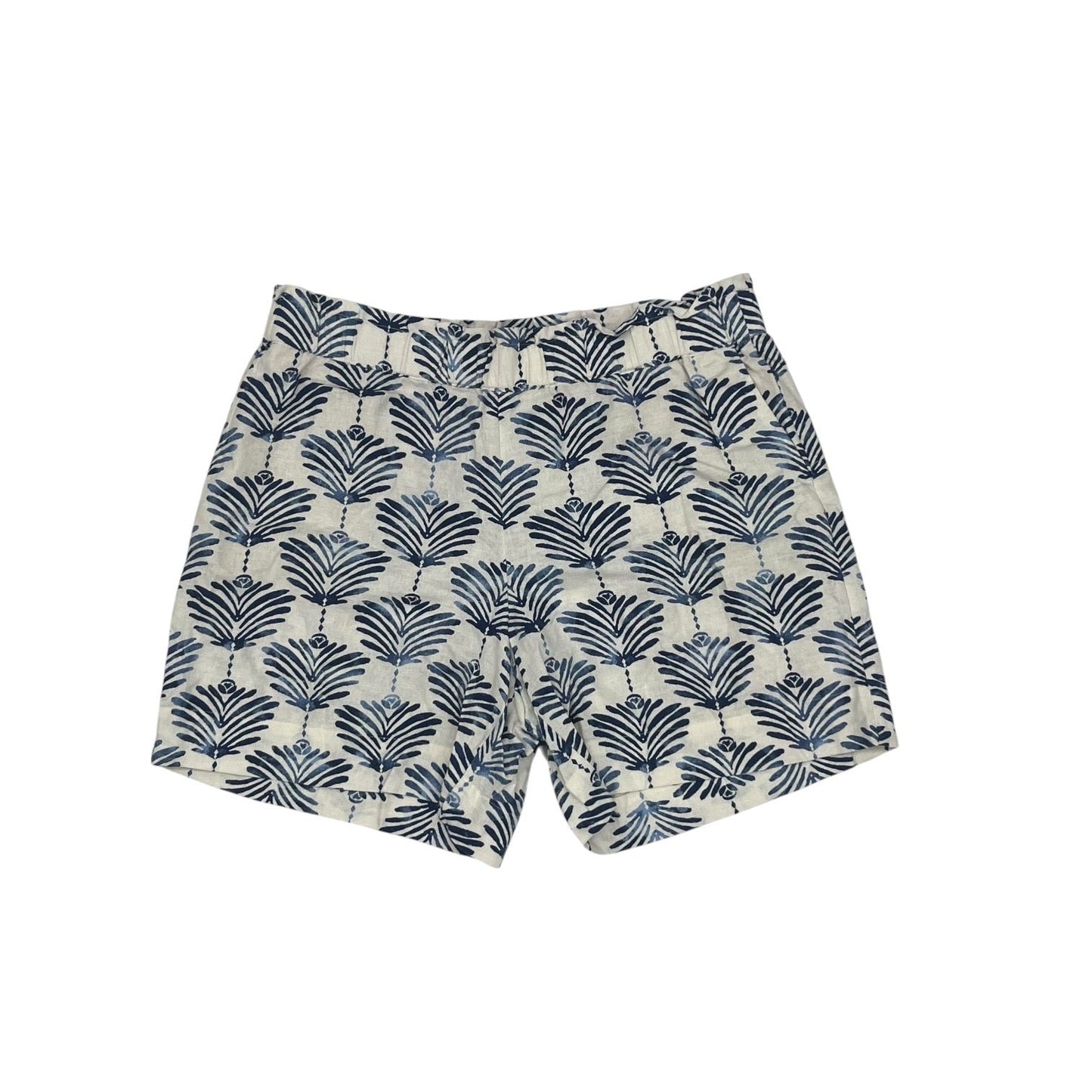 Shorts By J. Jill In Blue & White, Size:L