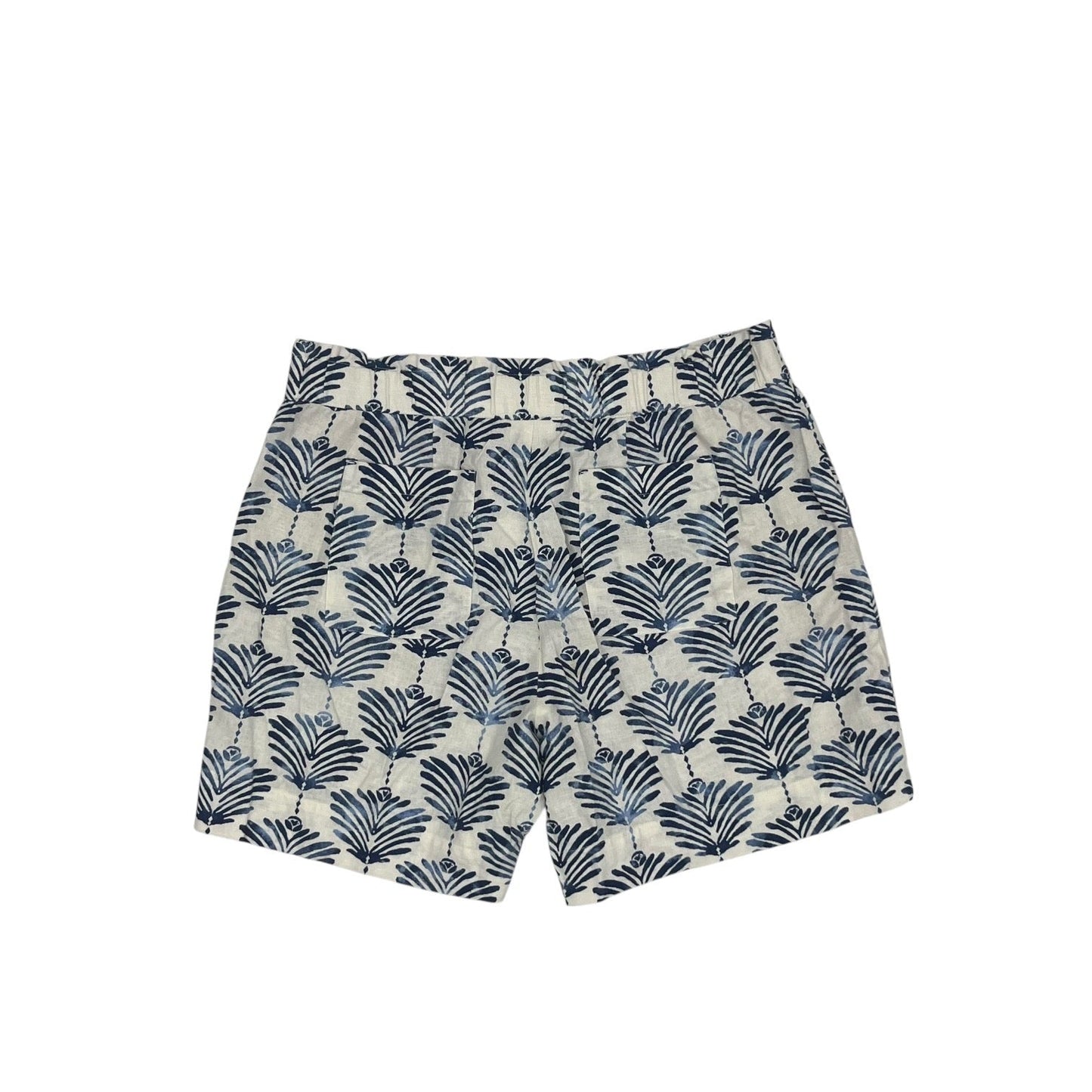 Shorts By J. Jill In Blue & White, Size:L