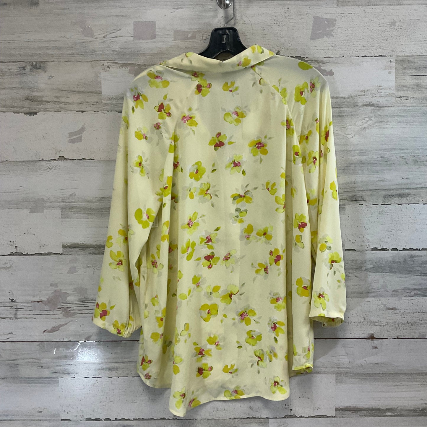 Blouse Ls By Cabi In Yellow, Size:S